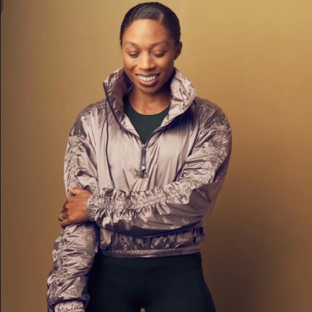 Athletic Metallic Legend Luxe Crop